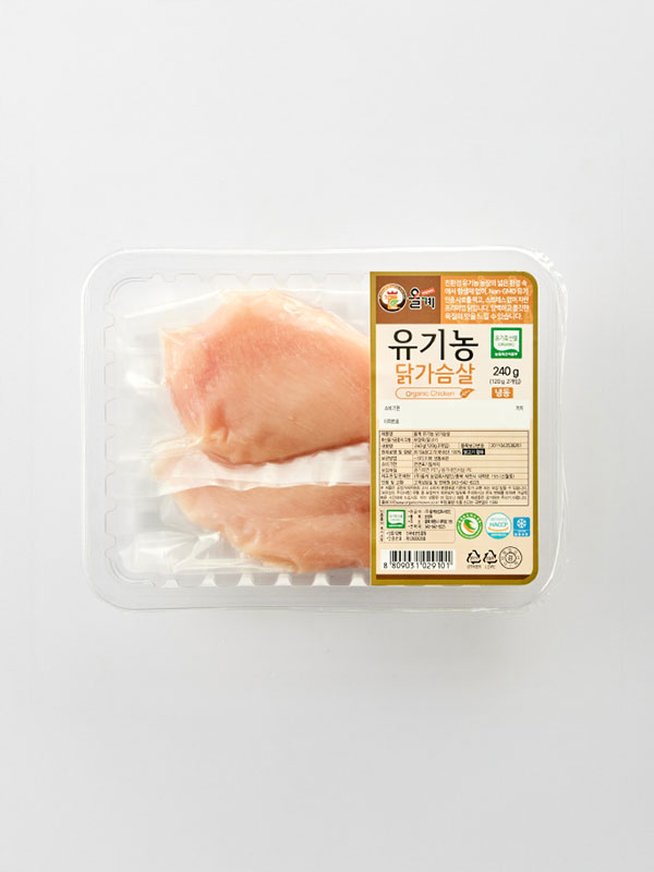 유기농 닭가슴살 (240g)