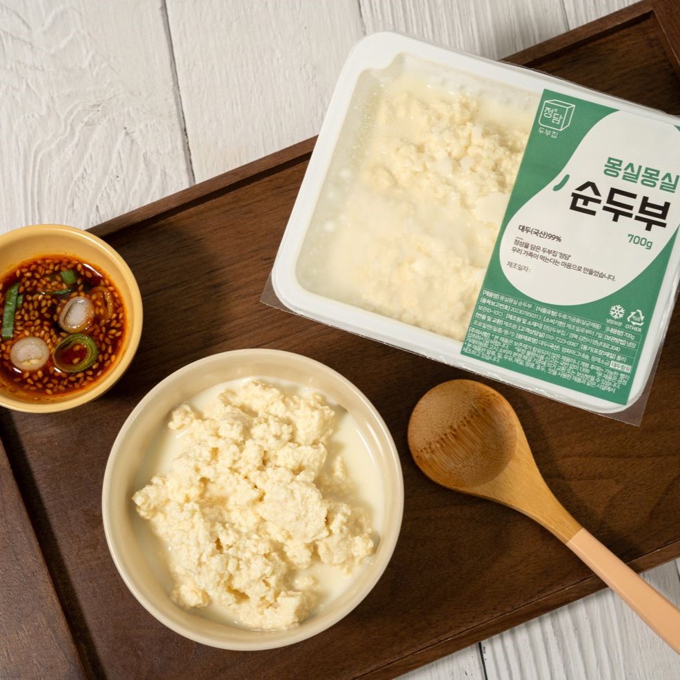 [정담두부집] 몽실몽실 순두부 (700g)