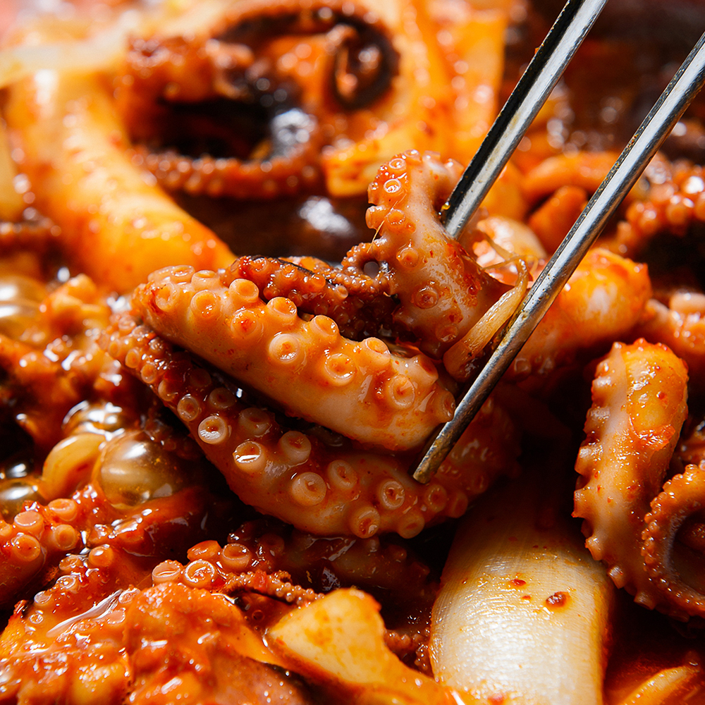넉넉푸짐 맛집 수제 쭈꾸미 볶음 1팩당 300g 1-5팩