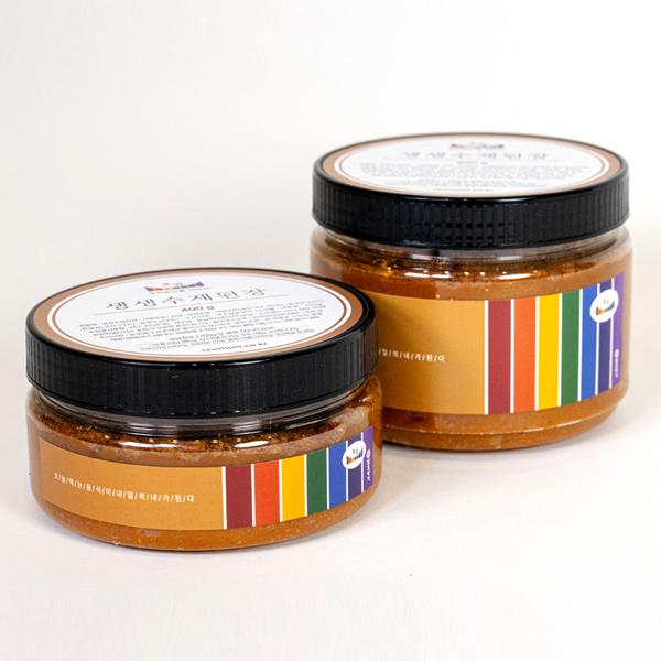 무첨가 국산 콩 맛있는 저염 수제된장 (400g,800g)