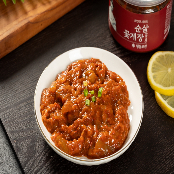 최인선셰프의 순살게장 양념 & 간장   250g( 냉동)