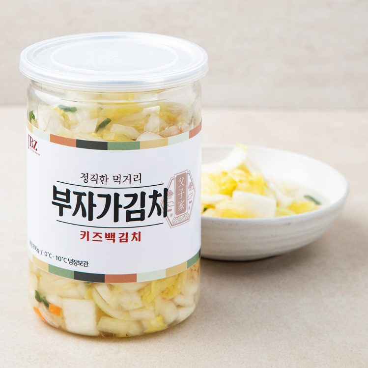 [부자가] 키즈백김치