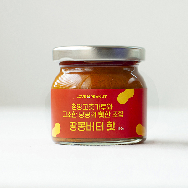 청양고춧가루와 땅콩버터의 매콤고소한 만남 / 땅콩버터 핫110g [원산지:국산]