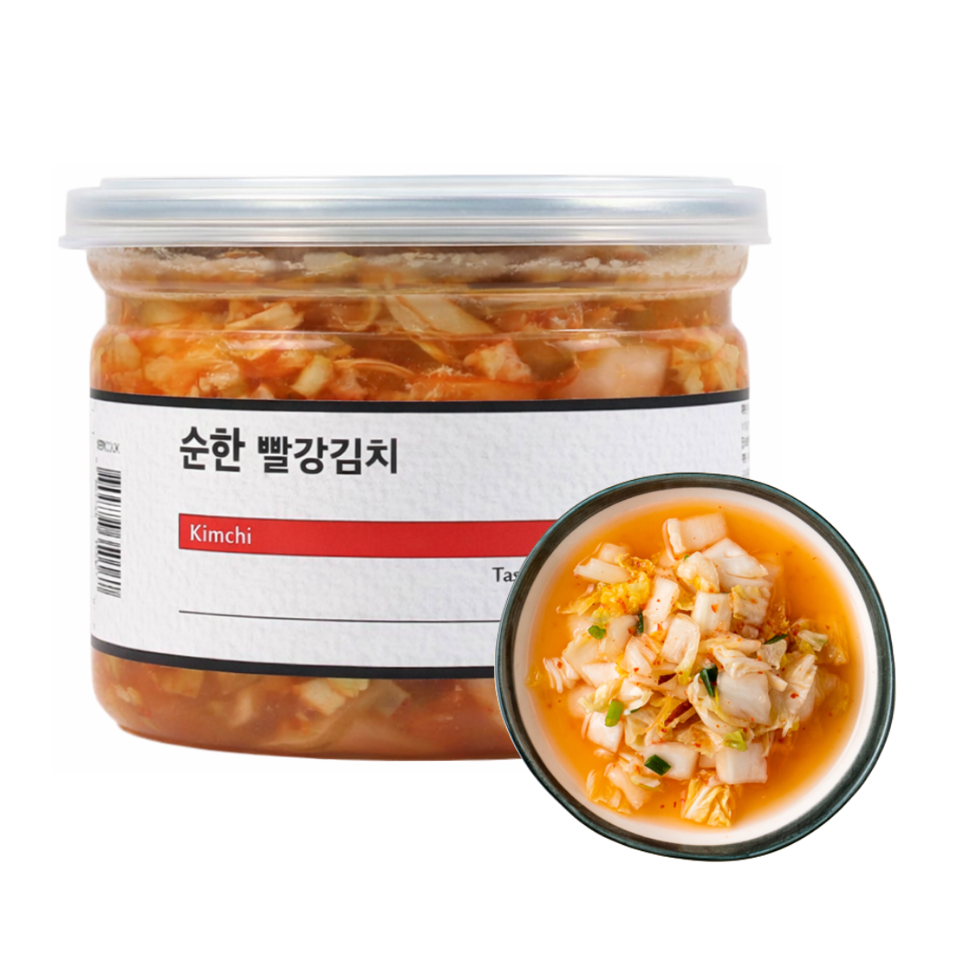 아기김치 5종 (백김치/비트깍두기/물김치/빨강김치/홍시깍두기)