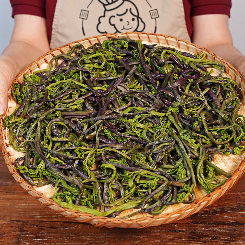 국내산 삶은 햇고사리 1kg 자연산 데친고사리 야생 산나물 삶은나물 냉동