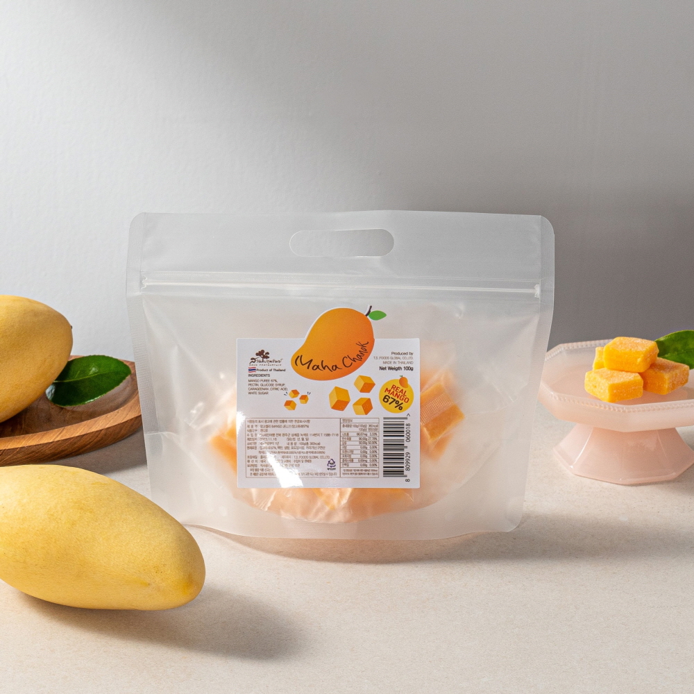 태국 망고젤리  마하차녹 망고젤리 애플망고젤리 200g