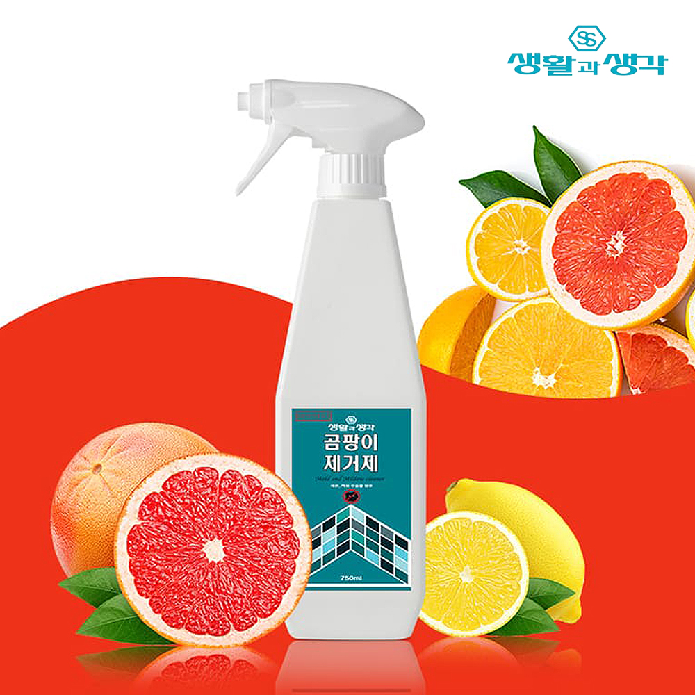 생활과 생각 대용량 곰팡이제거제 750ML