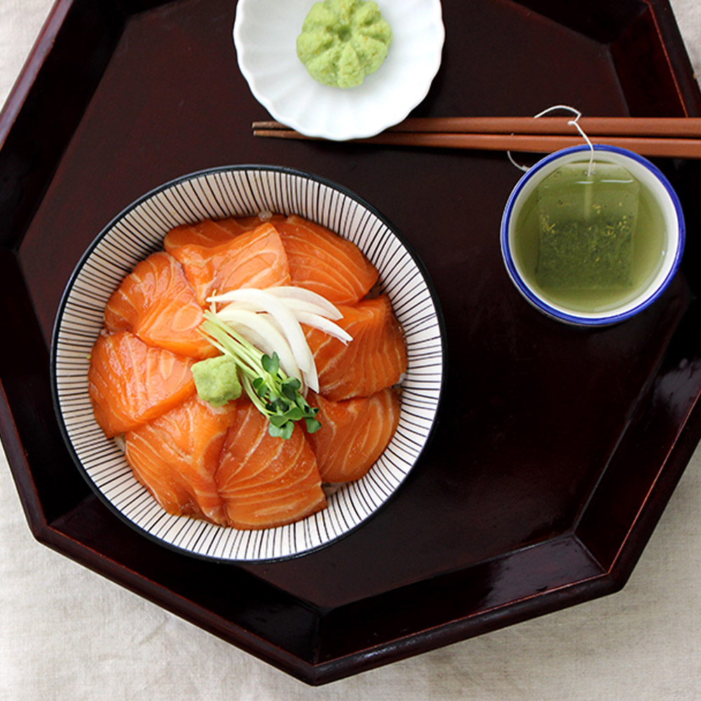 믿음게장 간장에 푹 빠진 생 연어장 1kg (500g x 2팩)
