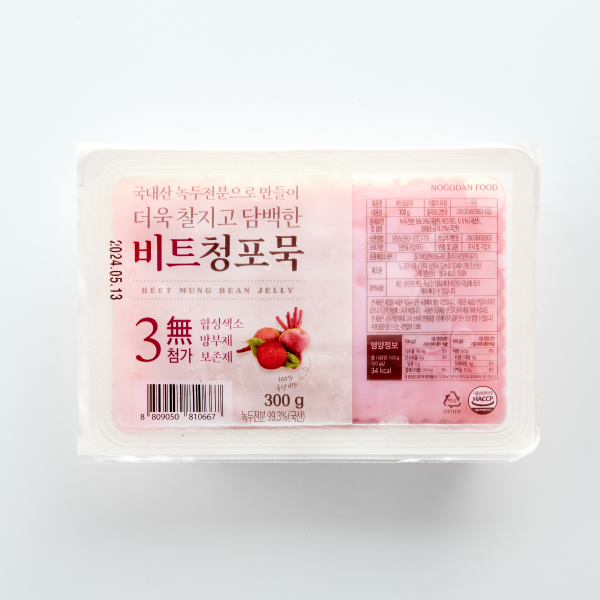 비트청포묵(300g)