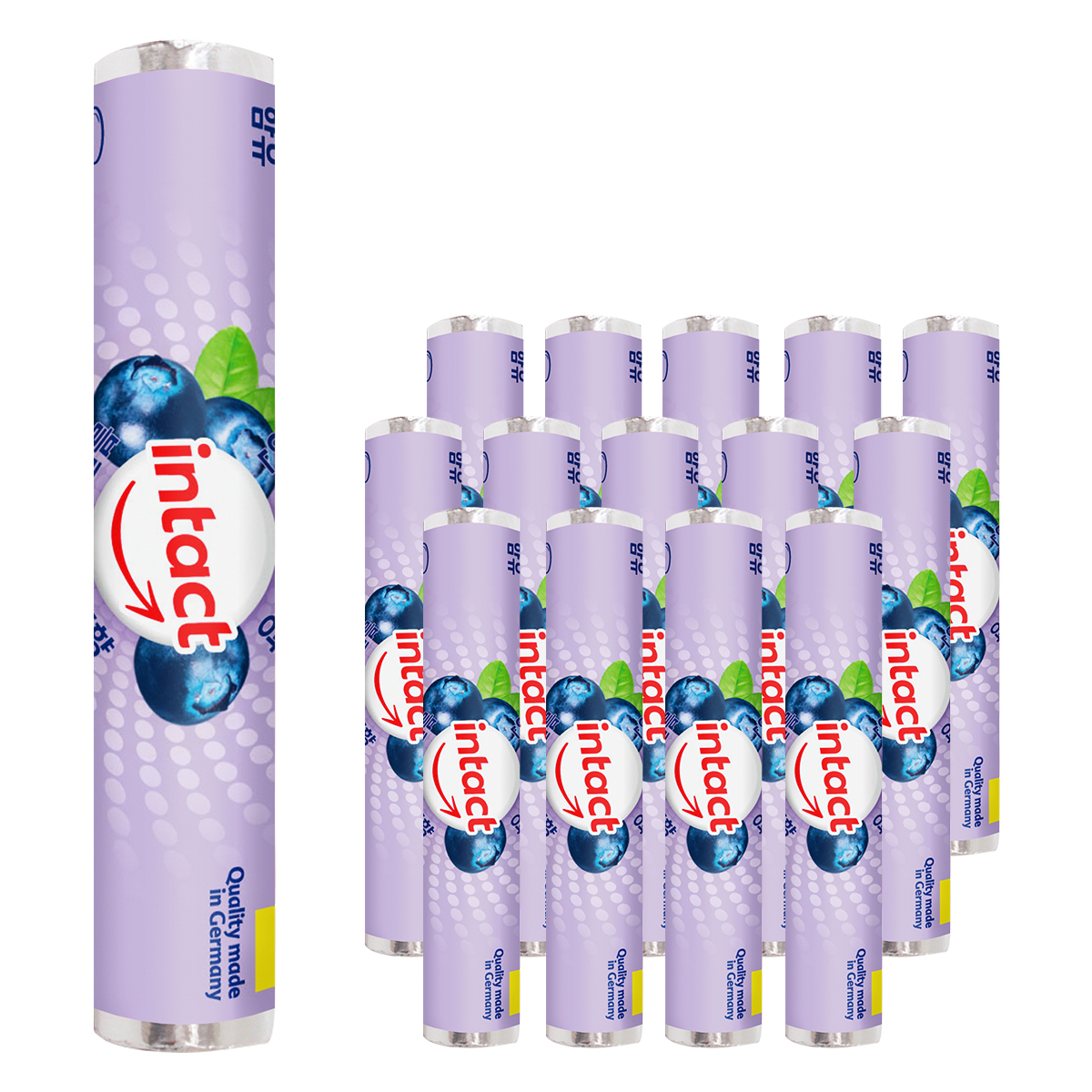 인탁트 포도당 캔디 블루베리 요거트 약국 독일 15개