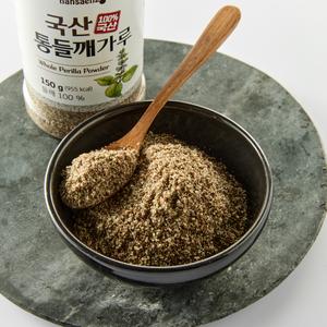 껍질째 갈은 국산 통들깨가루 (150g) 대표이미지 섬네일