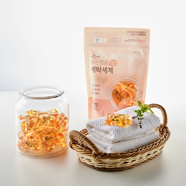 맑은 캡슐 세탁 세제 (15g*32개)