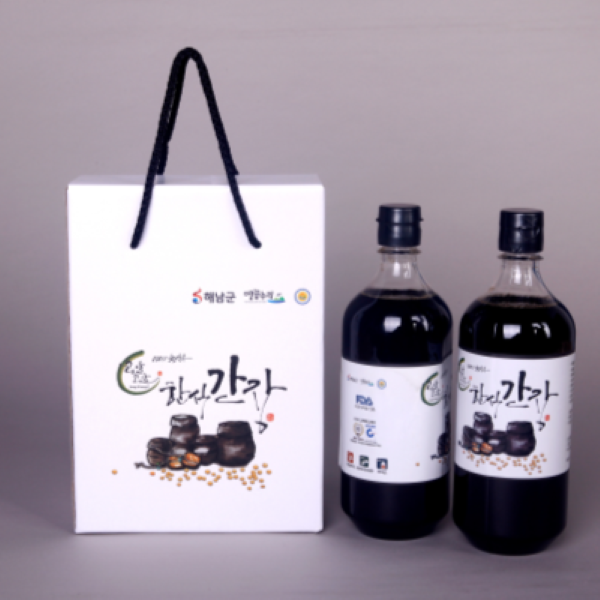 전통방식으로 만드는 콩알콩알 한식간장(1L*2병) 대표이미지 섬네일