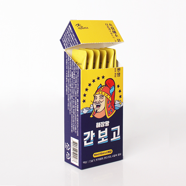 해장왕 간보고 숙취해소 끝판왕 액상 스틱형 15ml x 6개입 대표이미지 섬네일