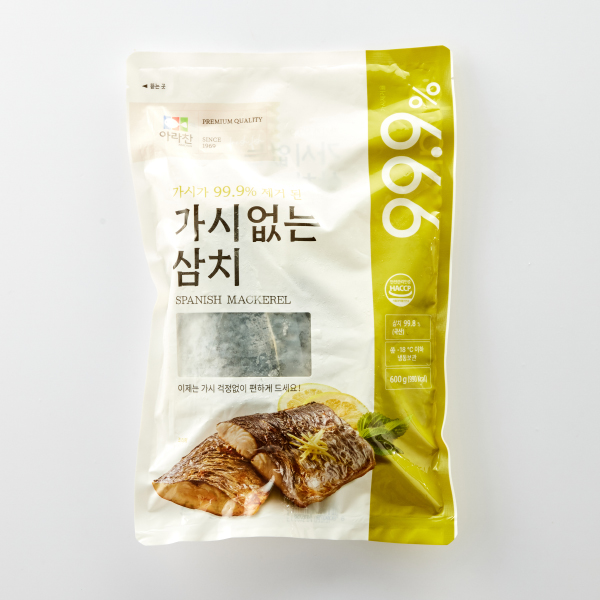 99.9% 국내산 가시없는 삼치 (600g)