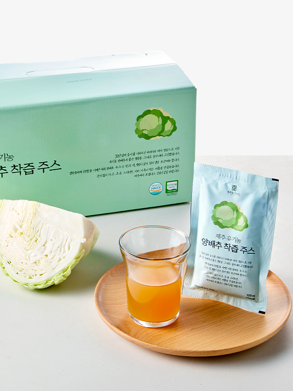 유기농 양배추즙 (100% NFC 생착즙 100ml*30포)