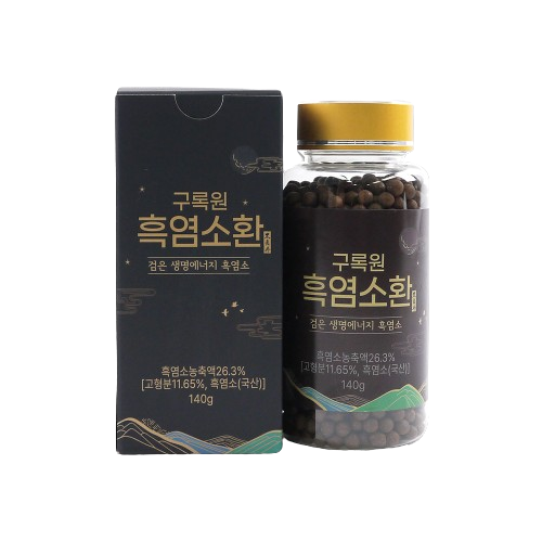 구록원 흑진단 흑염소환 140g 먹기 편한 흑염소진액 건강환 대표이미지 섬네일