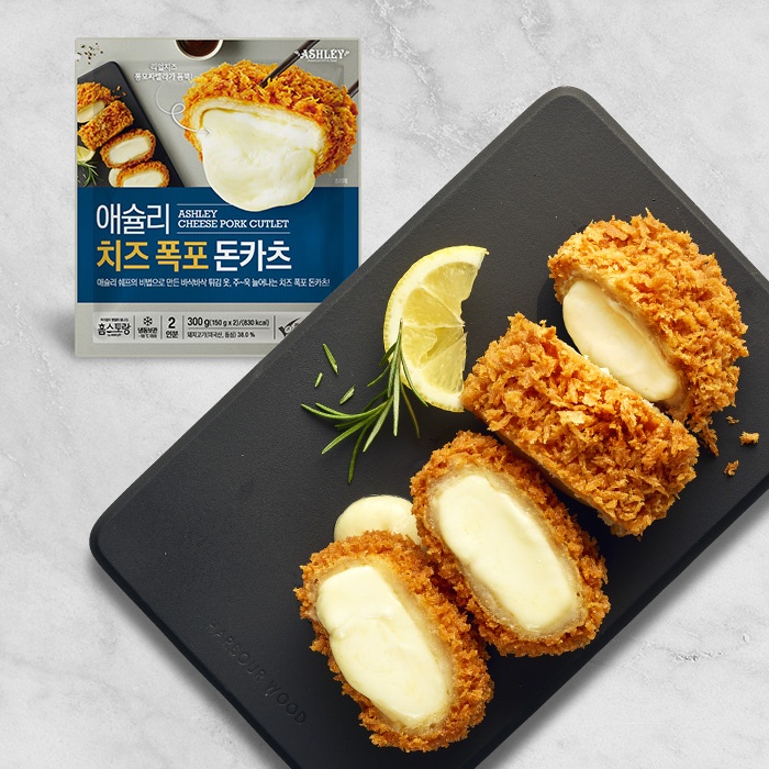   애슐리 치즈 폭포 돈카츠 300g