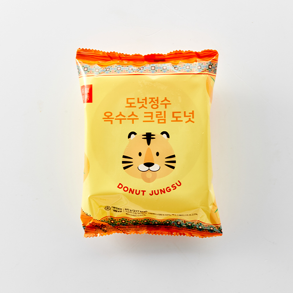 도넛정수 옥수수 크림 도넛 (80g)