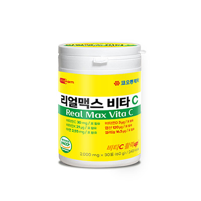 코오롱제약 리얼맥스 비타C 2,000mg x 30포 대표이미지 섬네일