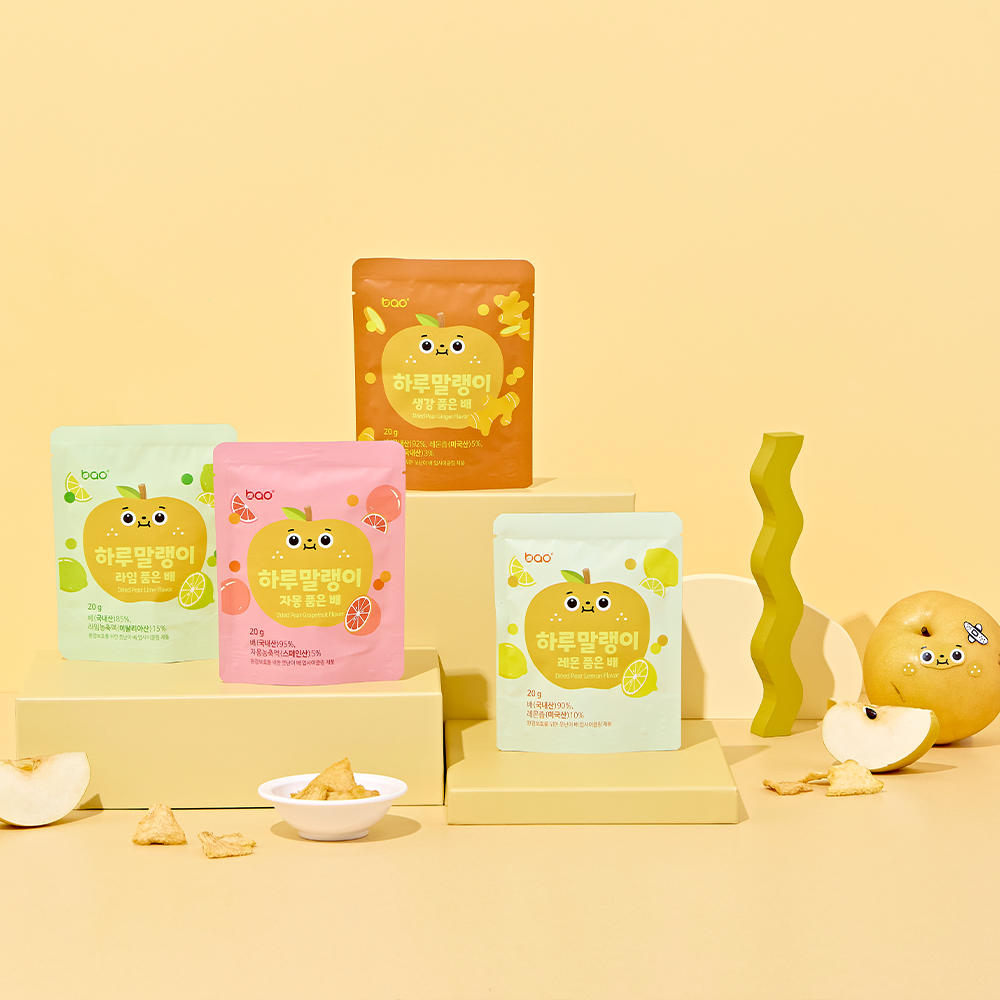 새콤달콤 배말랭이 하루말랭이 4종 세트