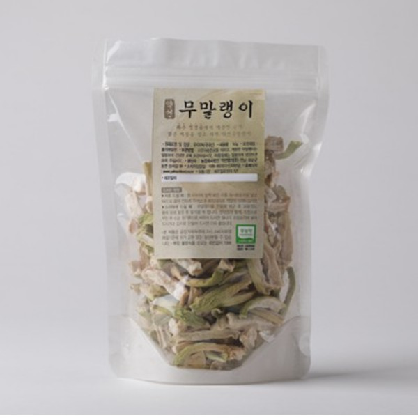 직접 재배한 유기농 약선무말랭이(100g/2봉)