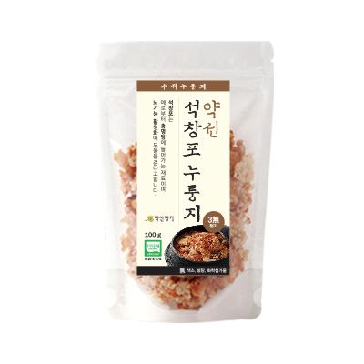 직접 재배한 석창포로 만든 약선석창포누룽지(100g*5봉) 대표이미지 섬네일