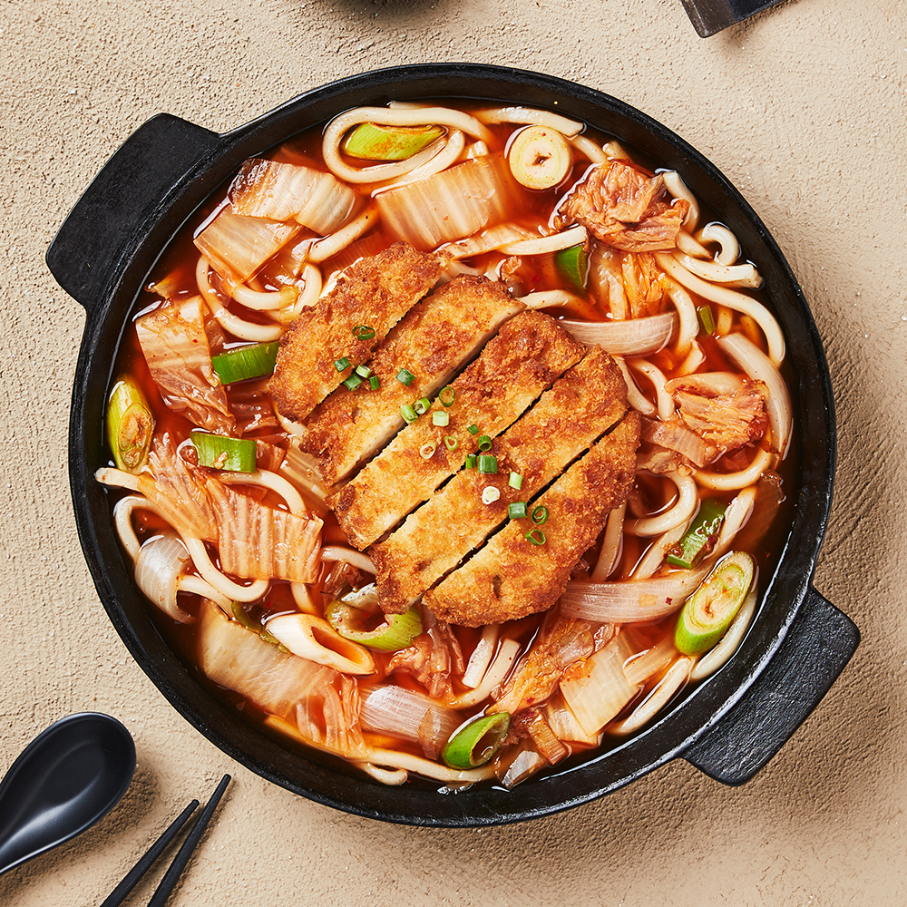 쿡솜씨 돈까스김치나베 1인분 밀키트