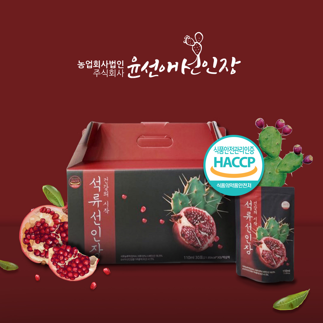 [윤선애선인장] 석류선인장(110ml*30포) 대표이미지 섬네일