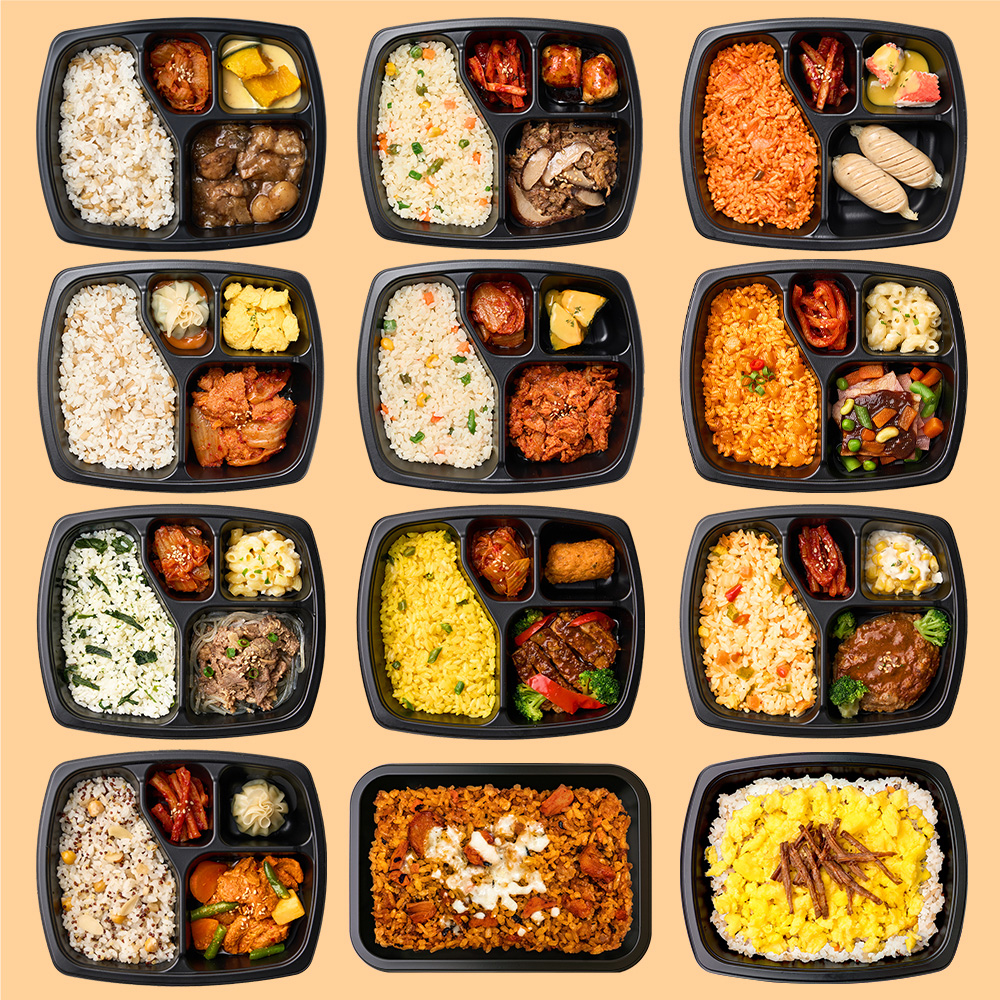 굿스푼 다이어트도시락 12종 12팩 2주식단 냉동배달 직장인 아침 점심 한끼 간편식