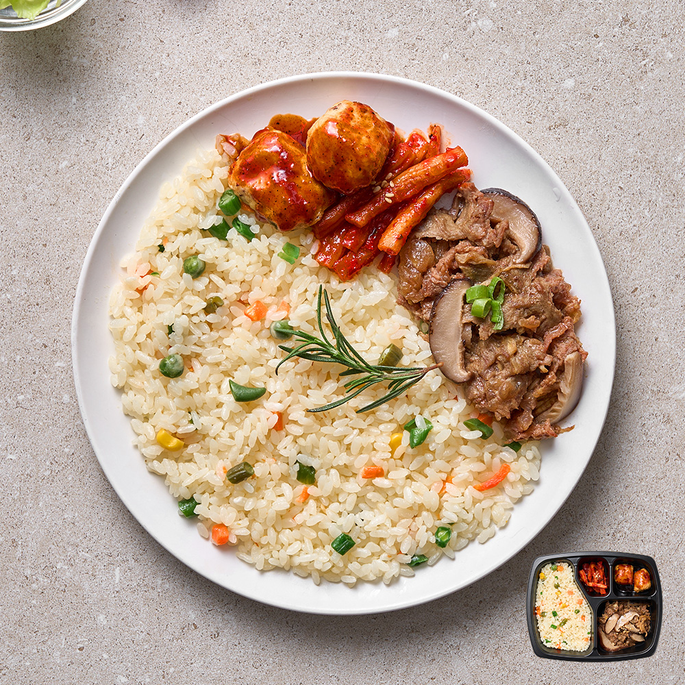 굿스푼 다이어트도시락 12종 12팩 2주식단 냉동배달 직장인 아침 점심 한끼 간편식