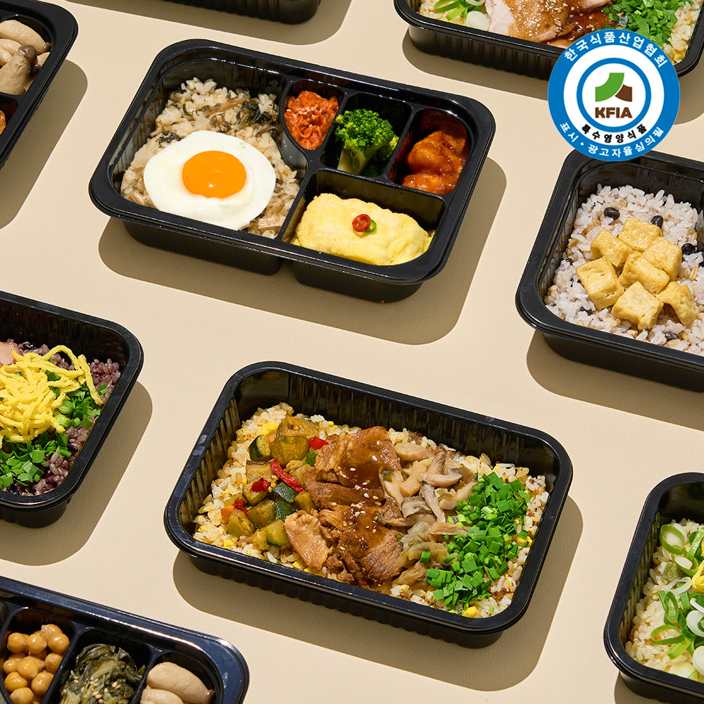 굿스푼 저당 당뇨도시락 식단 6종 6팩 솥밥 임당 영양식사 배달 맛있는 밥 반찬 한끼