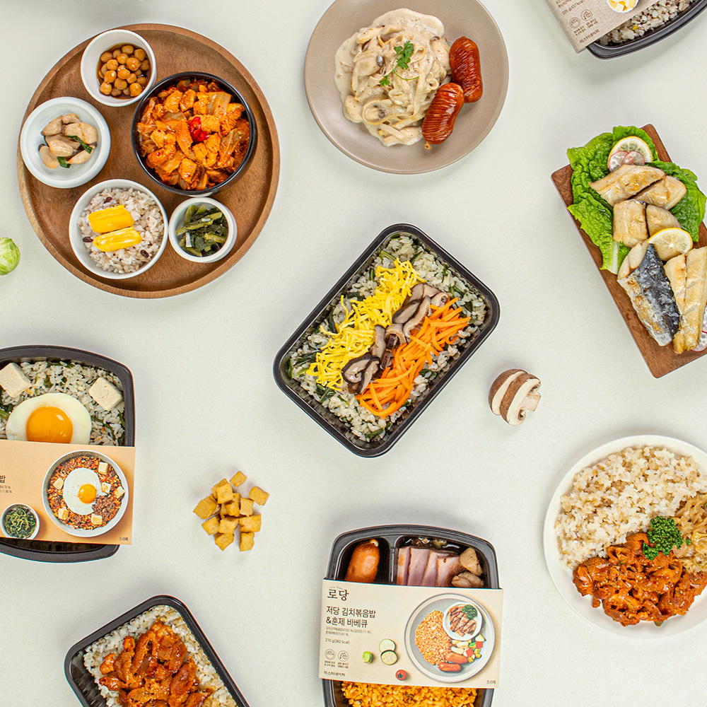 굿스푼 저당 식단 맛보기 12종 9팩/12팩 세트 간편 도시락 잡곡 곤약밥