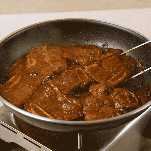 [햇땅] 양념 LA갈비 구이용 500g 소갈비 캠핑 대표이미지 섬네일