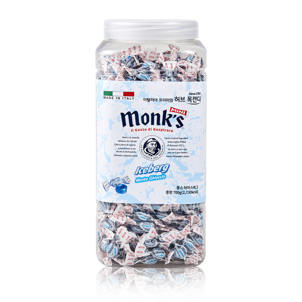몽스 아이스버그 허브 목캔디 700g 대표이미지 섬네일