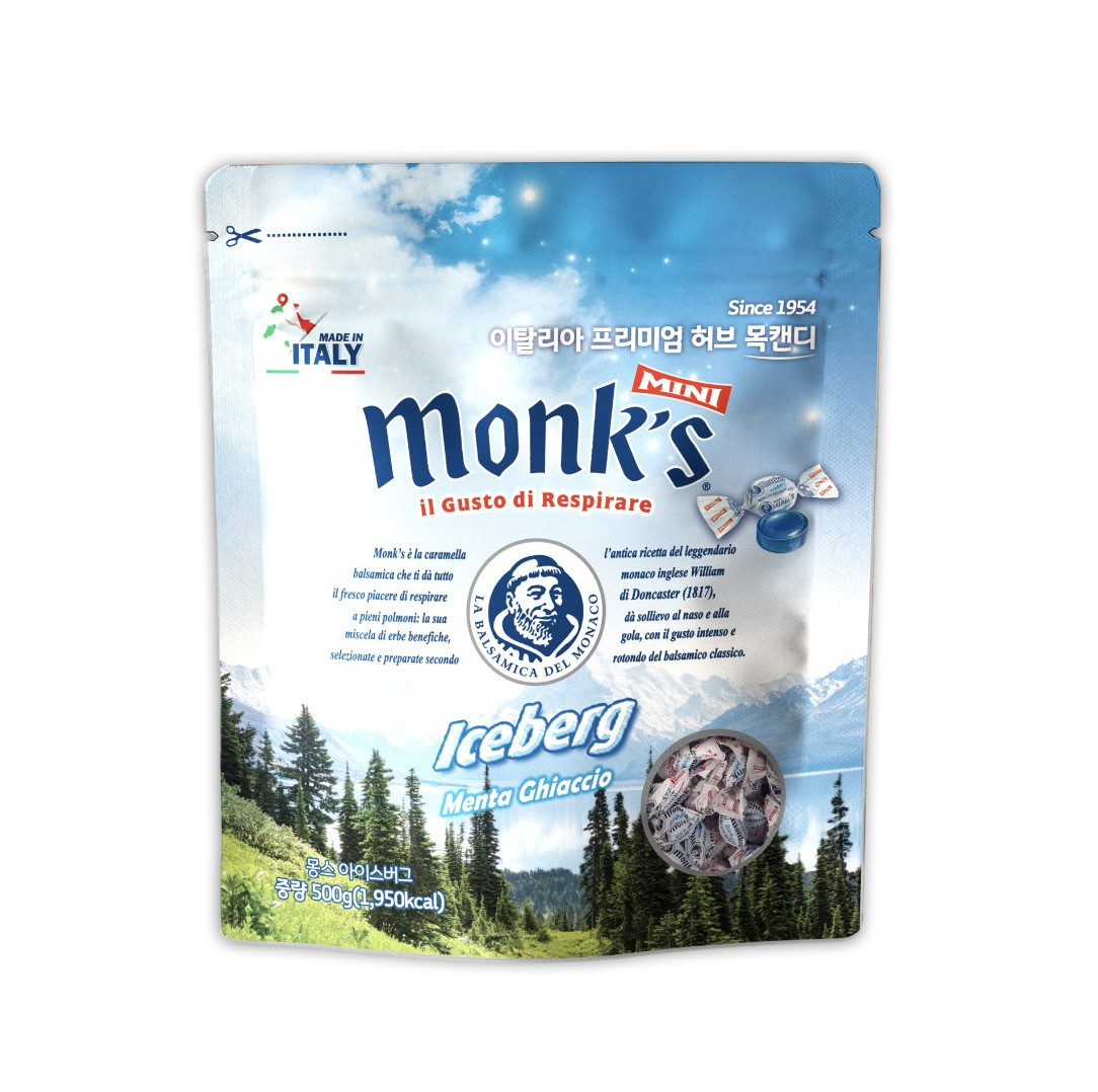 몽스 아이스버그 허브 목캔디 500g 대표이미지 섬네일