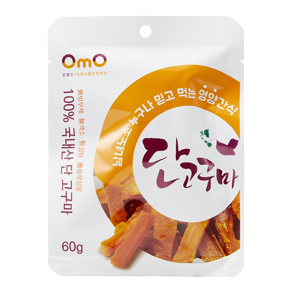 [오엠오] 국내산 단고구마 말랭이 (60g)