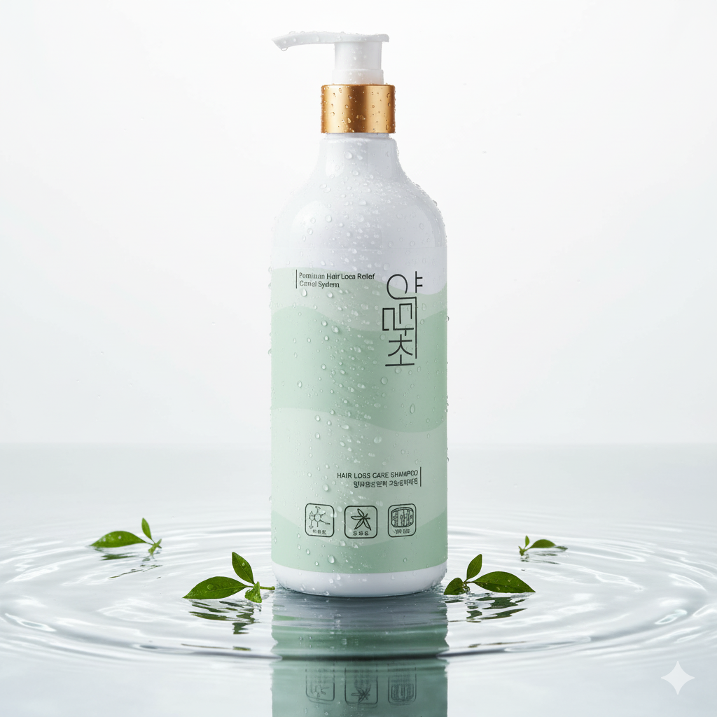 약담초 천연 탈모증상완화샴푸 500g 1개