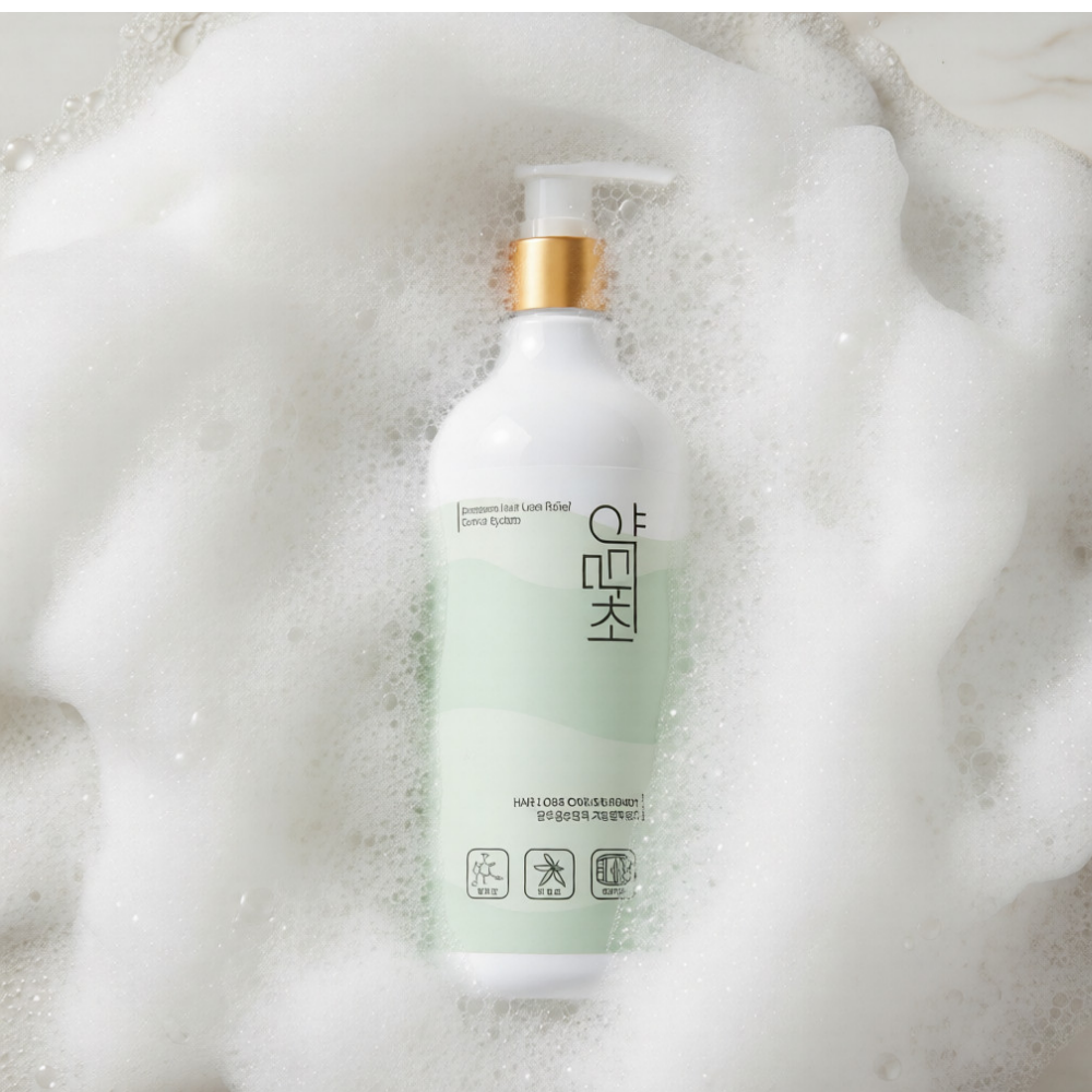 약담초 천연 탈모증상완화샴푸 500g 1개