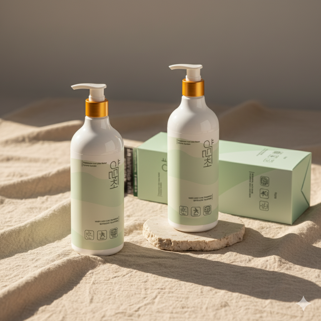 약담초 천연 탈모증상완화샴푸 500g 1개