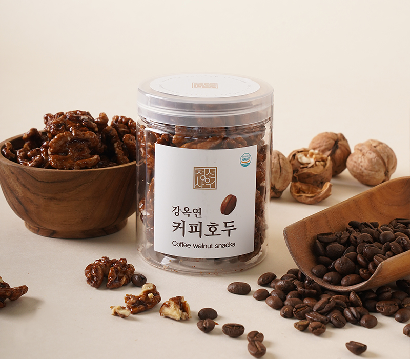 은은한 커피향의 수제 호두정과 130g 대표이미지 섬네일