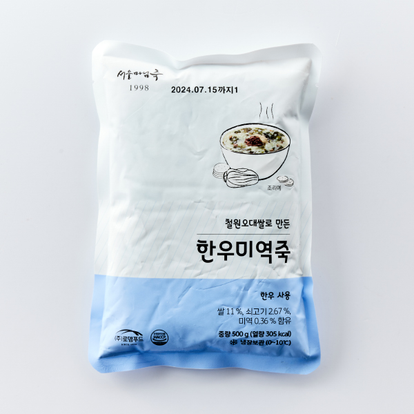 한우미역죽1봉(500g)