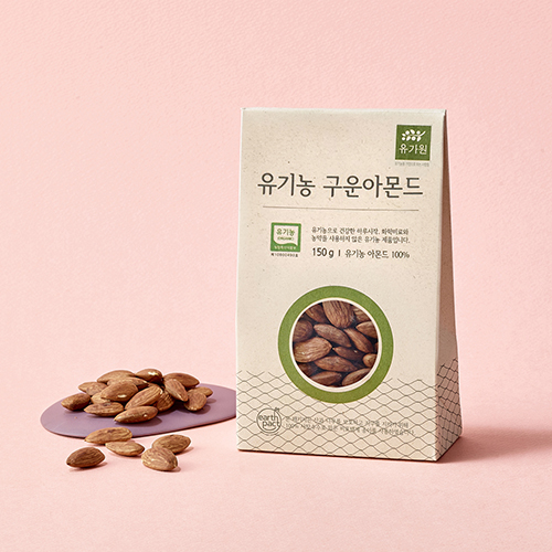 유기농 구운 아몬드 150g 대표이미지 섬네일