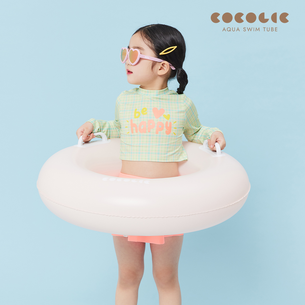 코코릭 아기 신생아 베이비 유아 아동 물놀이 손잡이 보행기 튜브 65cm 0-5세 대표이미지 섬네일