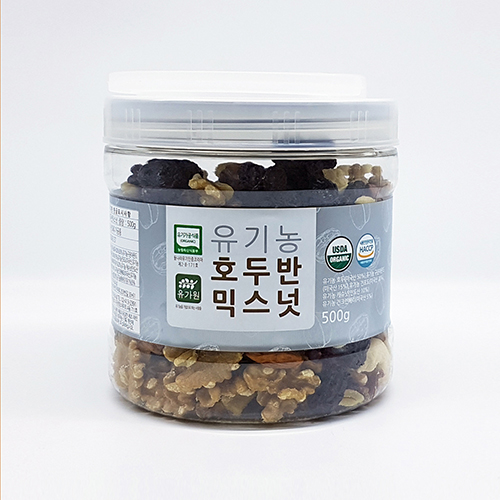 유기농 호두반 믹스넛 500g 대표이미지 섬네일