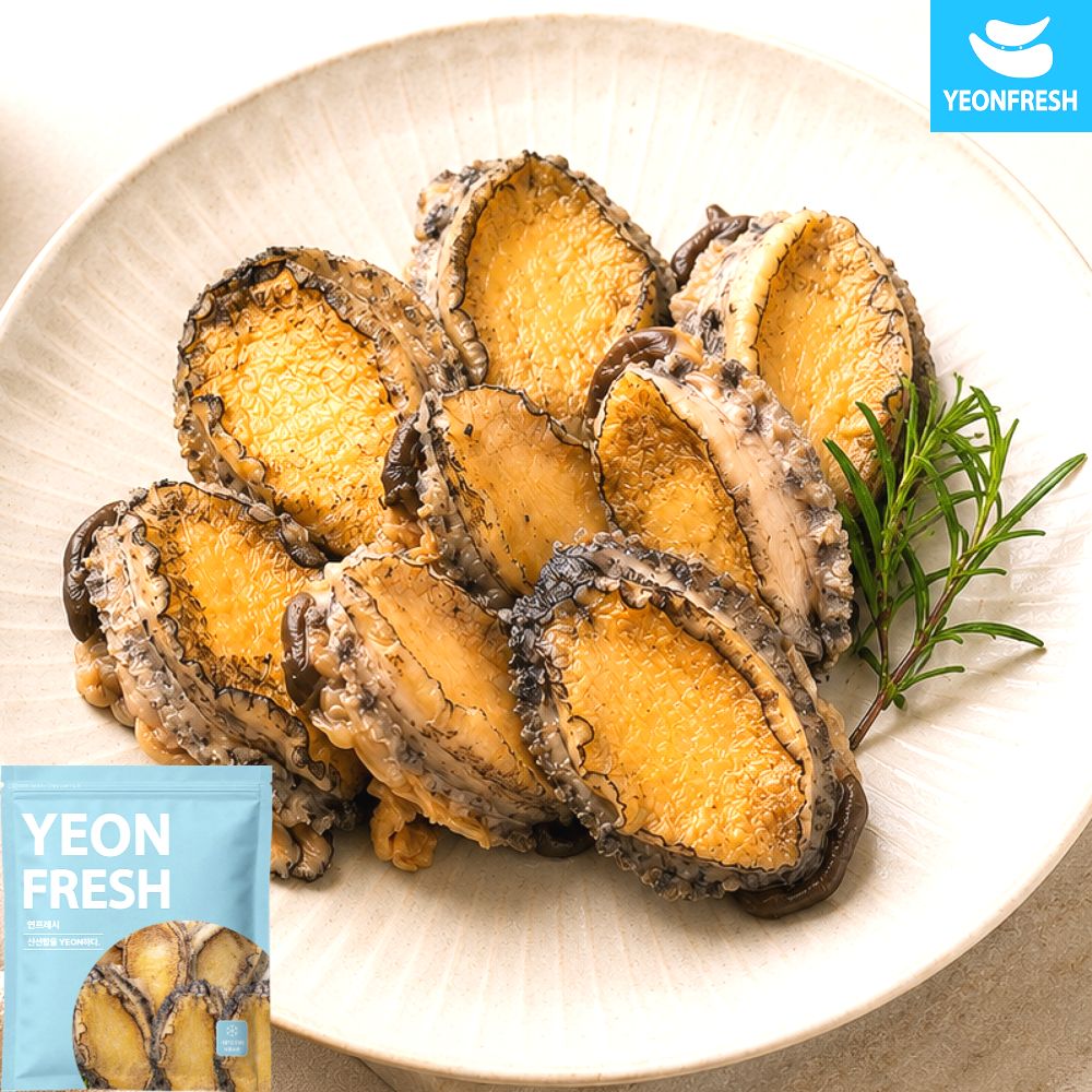 [손질전복 모음전] 깐,찐/통,슬라이스 선택가능(3팩) 무료배송