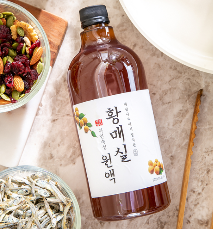 황매실 매실청 매실 엑기스 원액 황매실청 홍매실청  1000ml