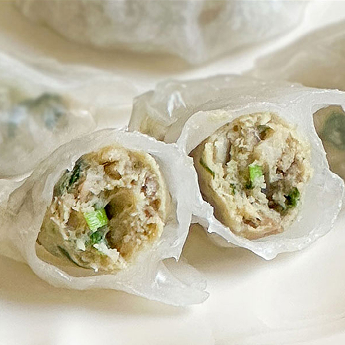 [외할머니밥상]쫄깃한 감자피 투명 만두 440g*2팩 (고기/김치/새우만두)