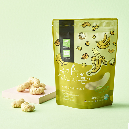 유기농 바나나콘 50g 대표이미지 섬네일