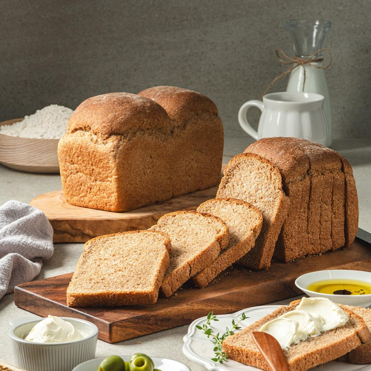 아침에 좋은빵 백프로 통밀빵 통밀식빵 크랜베리 무화과 통밀빵